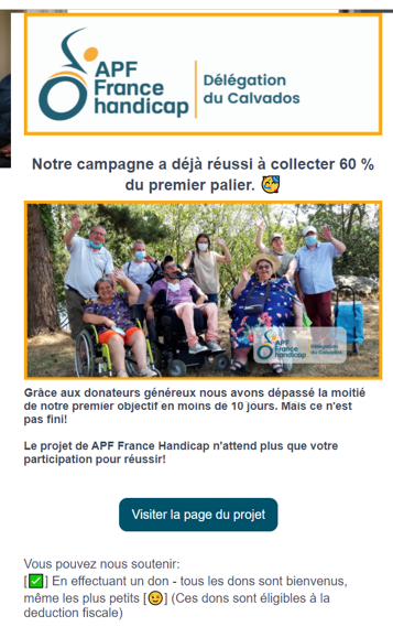 exemple d'une publication sur Pinterest pour le Blune créé par un étudiant